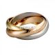 Trinity De Cartier 3-Gold Ring Replica Medium Model B4052700