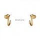 Cartier Juste un Clou Hoop Earrings Fake 18k Yellow Gold Copy B8301235