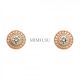 Cartier Diamond d'Amour Stud Earrings Replica 18k Pink Gold Copy N8504000