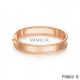 Van Cleef & Arpels Perlee Signature Bracelet,Pink Gold,Medium Model