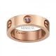 Cartier Love Ring 18k Pink Gold Replica 1 Pink Sapphire Copy B4064400