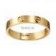 Cartier Love Wedding Band Replica 18k Yellow Gold Love Ring Copy B4085000